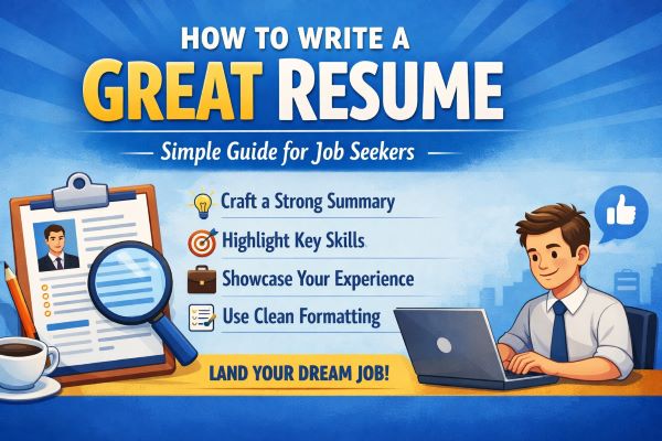 How to Write a Great Resume Simple Guide for Job Seekers